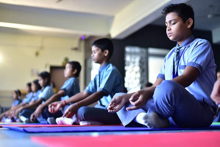 Little Star Shailesh Memorial School-Yoga Class