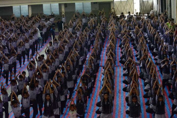 Lokmanya Tilak Higher Secondary School-Yoga Day