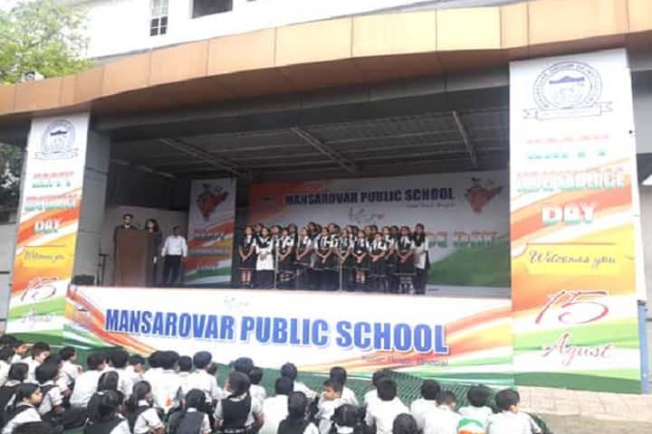 Mansarover Public School-Events independance day
