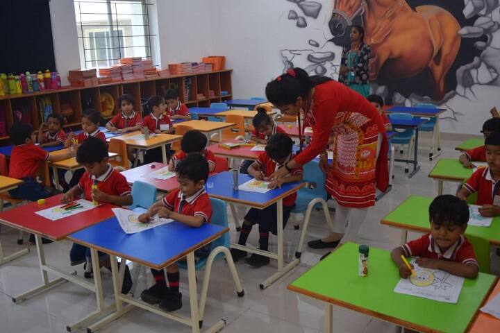Medi Caps International School-Classroom junior