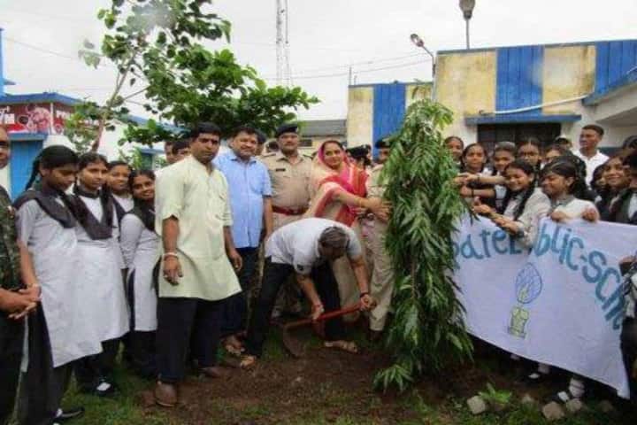 Patel Public School-Tree Plantation