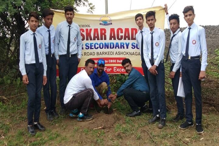 Sanskar Academy-Tree Plantation