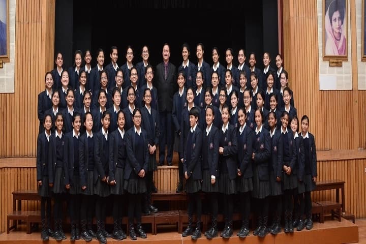Scindia Kanya Vidyalaya-Students
