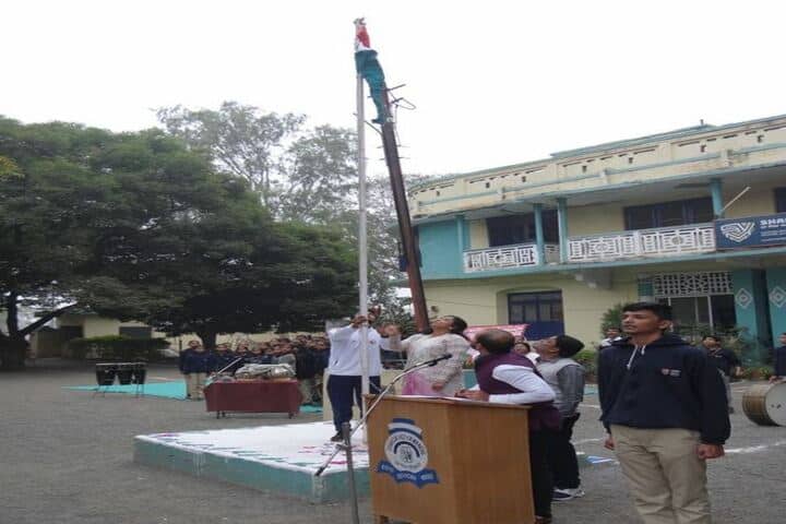Sharda Vidya Mandir-Flag Hosting