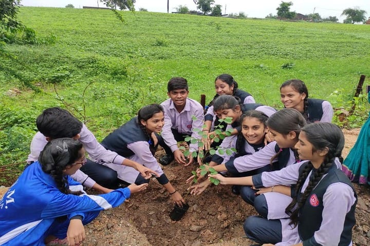 Sharda Vidya Mandir-Plantation