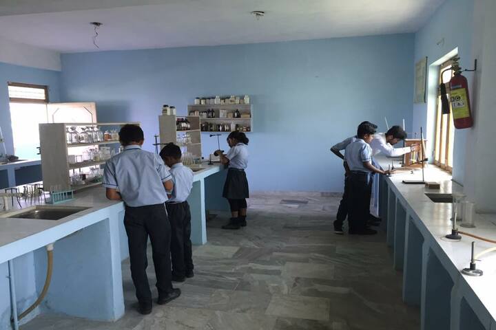 Shivam Higher Secondary School Porsa-Science Labs