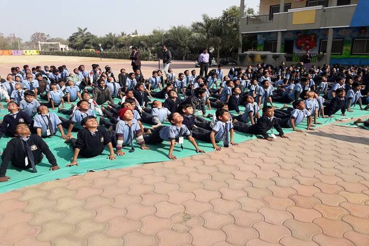 Shree Bafna Public School-Yoga day