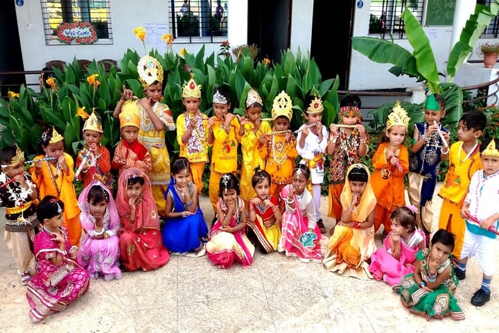Shree J K Public School-Janmastami Celebration