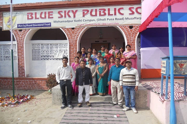 Blue Sky Public School-Entrance