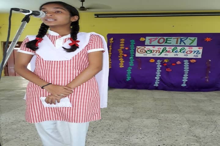 St Annes Higher Secondary School-Poetry Compitition