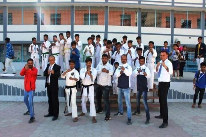 St Arnolds English Medium High School-Karate team