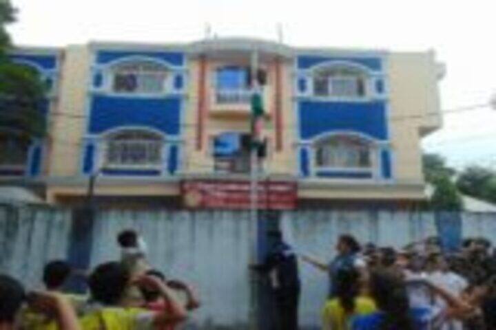 St Mary Champion Higher Secondary School-Flag Hoisting