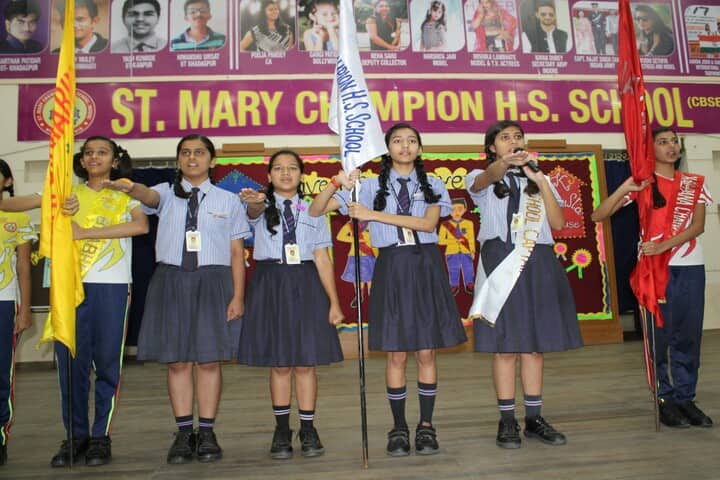 St Mary Champion Higher Secondary School-Pledge