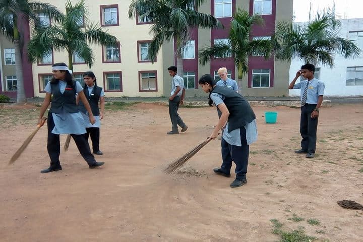 St Patricks School-Clean India Campaign