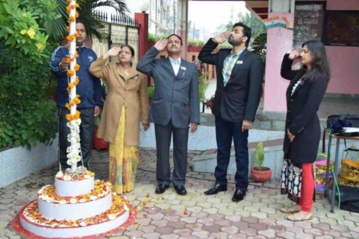 Stemfield International School-Flag Hoisting
