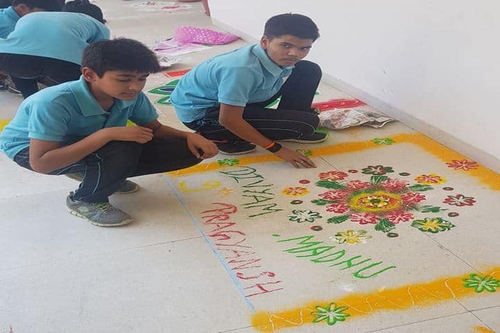 Suryodaya Global Academy-Rangoli