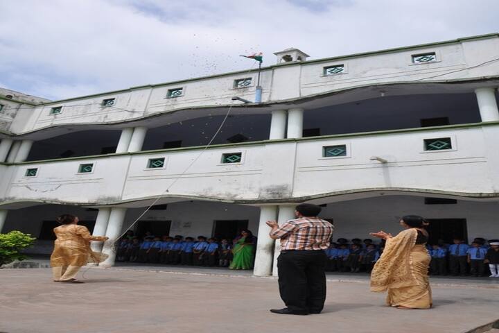 T R Gandhi Public School-Flag Hosting