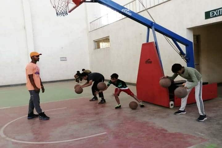 The Manvendra Global School-Basket Ball Court