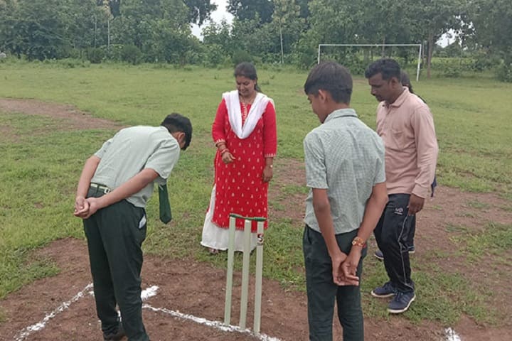 The Oxford School-Cricket Team
