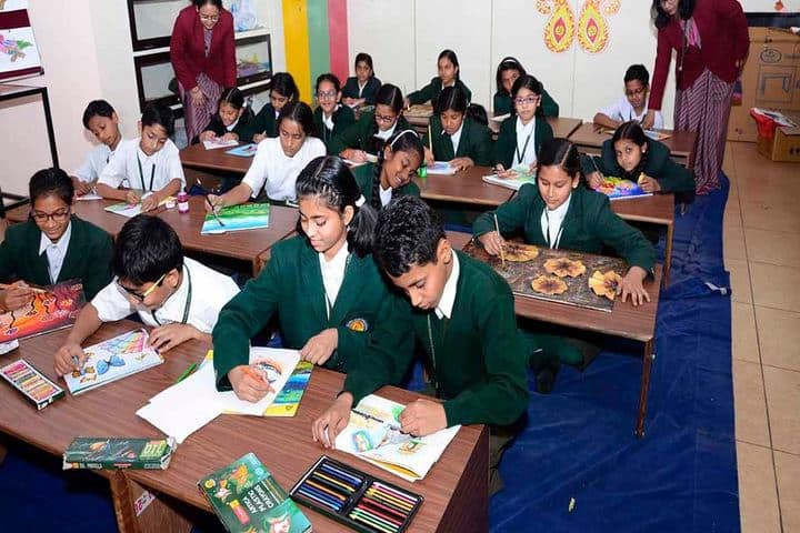 The South Indian Cultural Association Senior Secondary School-Drawing Class