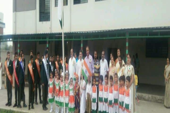 The South Indian Cultural Association Senior Secondary School-Flag Hoisting