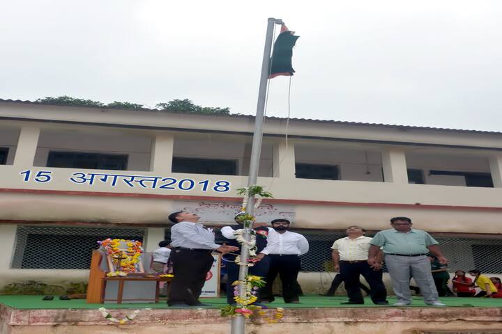 West Central Railway Hr Sec School-Flag Hoisting