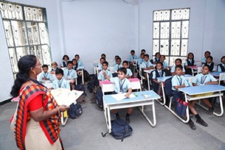 Aarya Public School-Classroom with teacher