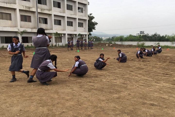 Abhinav English School-Sports kho kho