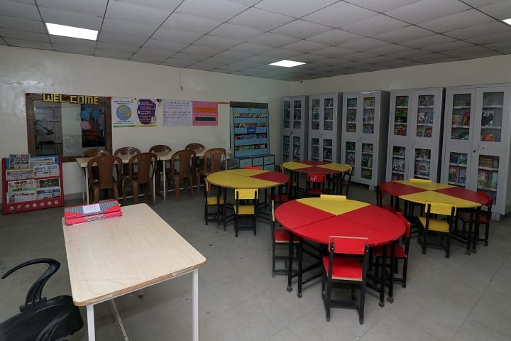 Aditya English Medium School-Library