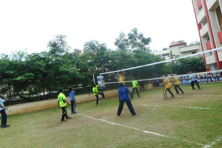 Amanora School-Sports volleyball