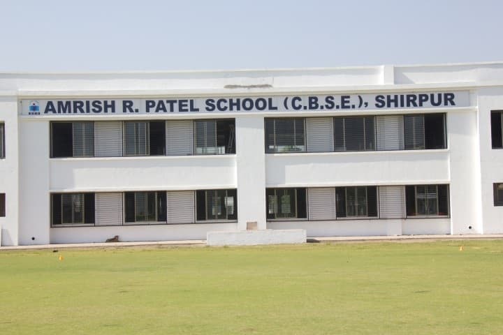 Amrishbhai R Patel School-Campus-View front