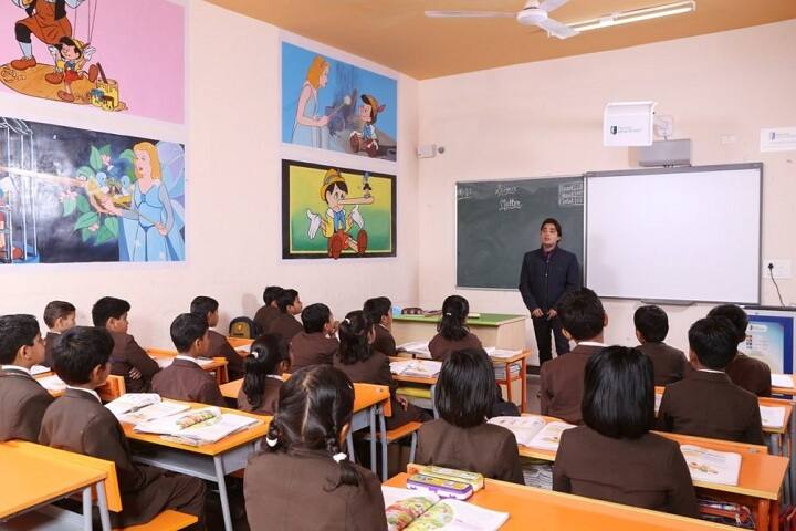 Anil Jindal World School-Classroom