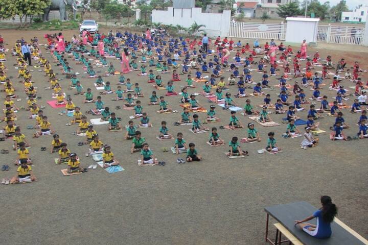 Annasaheb Balasaheb Chakote English School-Yoga Day