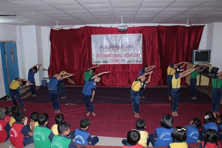 Arunodaya Public SchooL-International Yoga Day