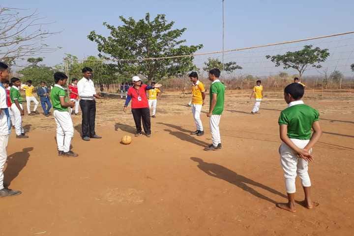 Atma Malik International School-Volleyball Court