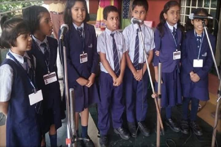 Bharati Vidyapeeth English Medium School-Singing Competition