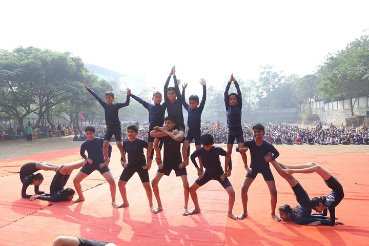 Bharati Vidyappeth English Medium High School- Group Activity
