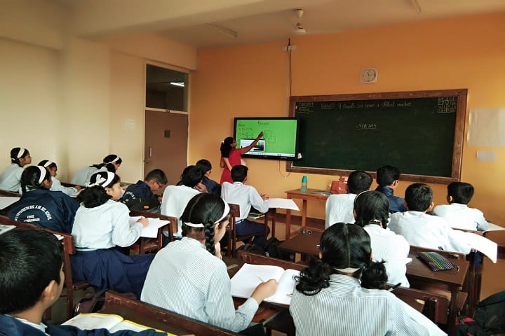 Bharati Vidyappeth English Medium High School-Smart Class Teaching