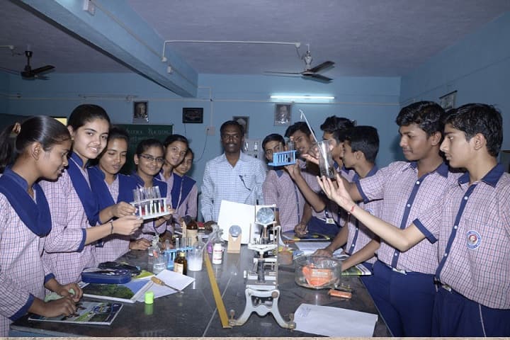 Bhel Secondary School-Chemistry Lab
