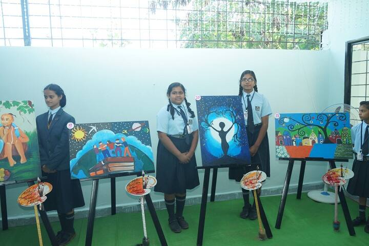 Chanda Public School-Canvas Painting Competition