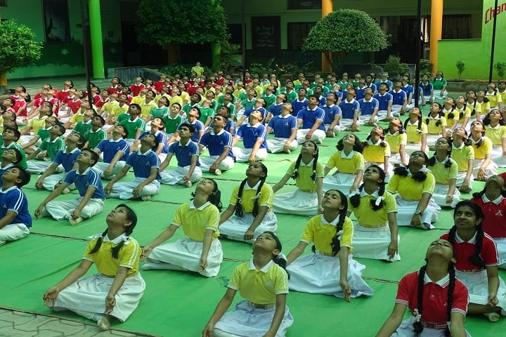 Chanda Public School-International Yoga Day