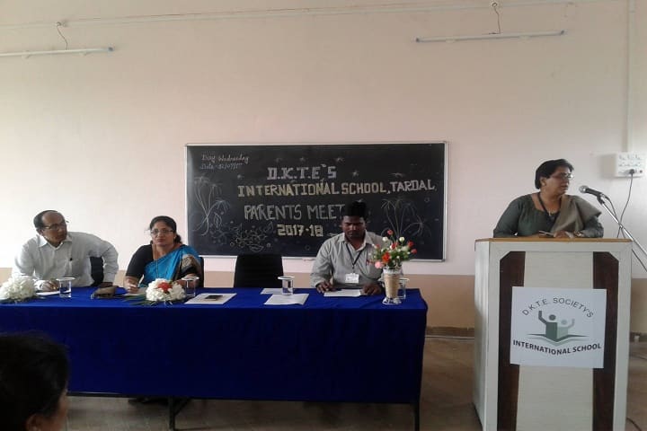 D K T E Societys International School-Parents Meet