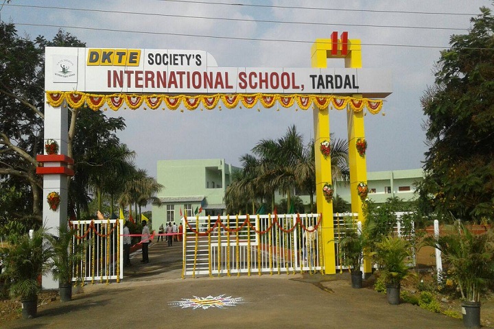 D K T E Societys International School-Entrance View