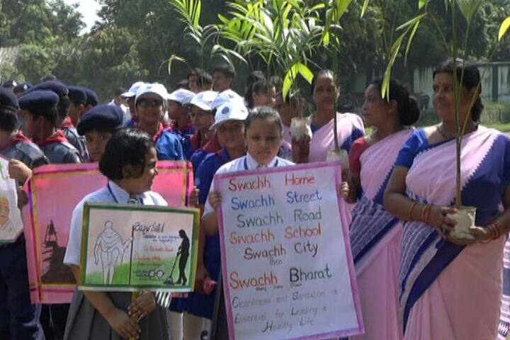 Christ Church Diocesan School-Swachh Bharath