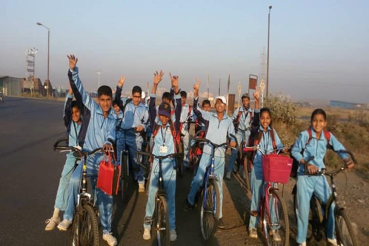 Gayatri English Medium School-Cycle Rally