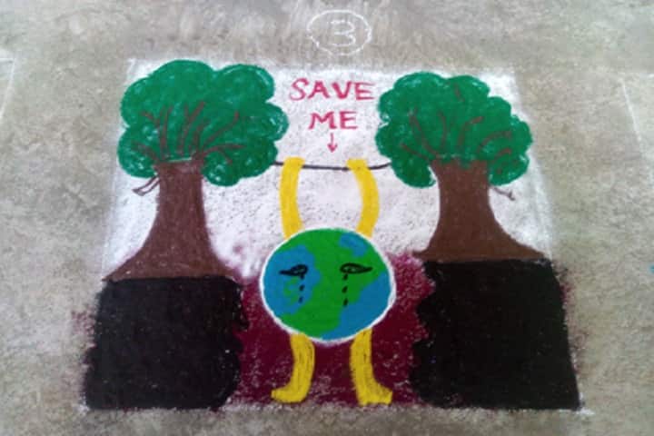 Gayatri English Medium School-Environmental Day Celebrations