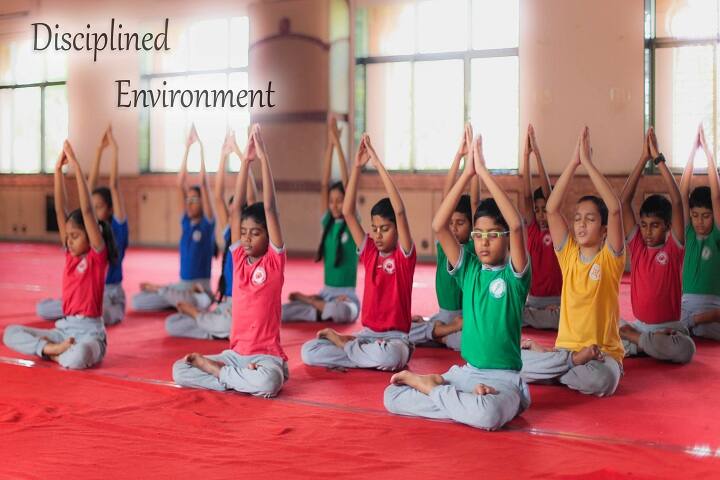 Gopals Garden High School-Yoga Activity