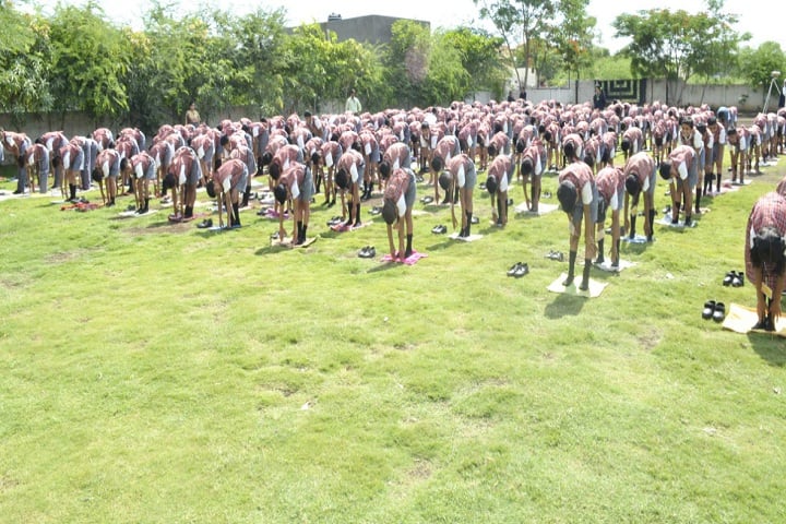 Indian Model School-Yoga day