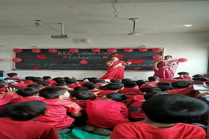 Indian Olympiad School-Red Color Day Celebration