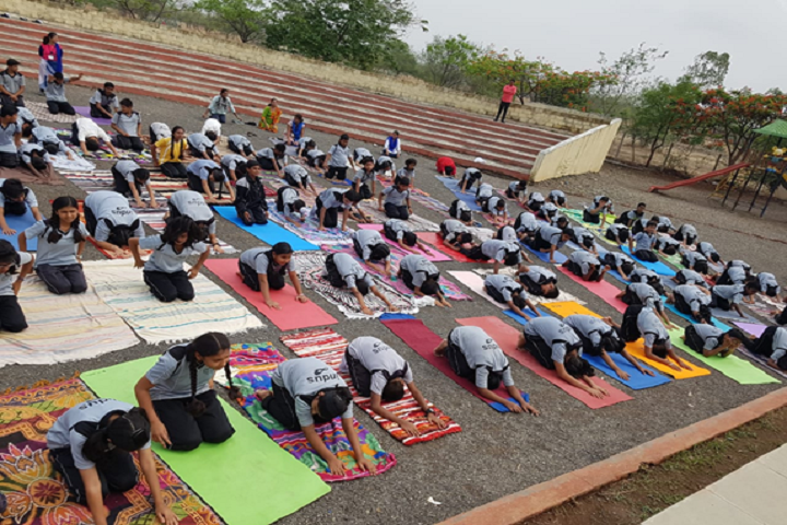Indus World School-Yoga Day